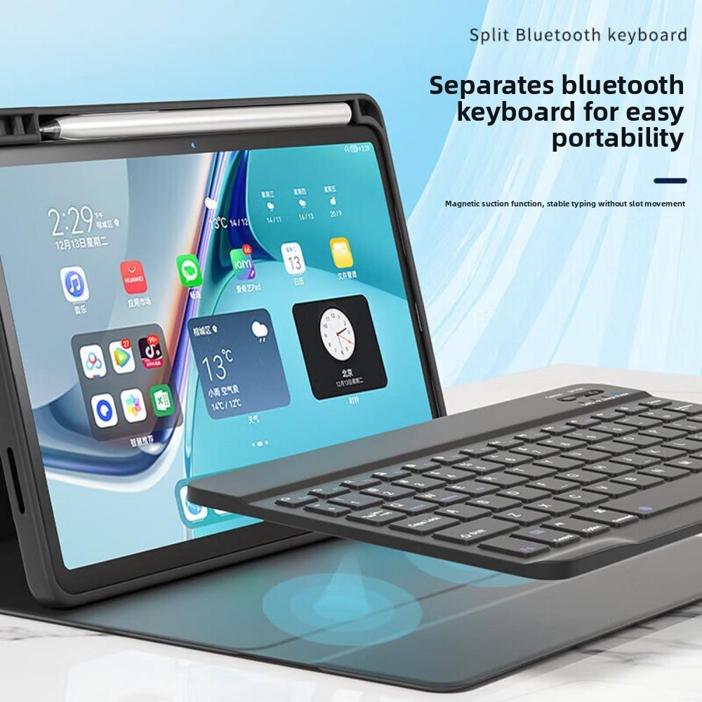 Чехол-клавиатура Huawei MatePad с поддержкой Bluetooth для 11 Air 115 Pro 108 SE Магнитная обложка с держателем для стилуса
