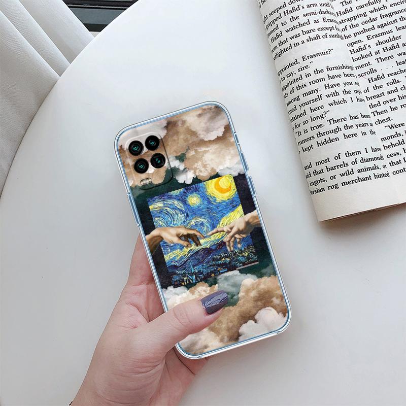 Fresco Adam Sculpture Phone Case for LG K22 K30 K40 K40S K41 K42 K50 K50S K51 K51S K52 K61 K62 K71 K92 Q60 Q61 V40 V50 V60