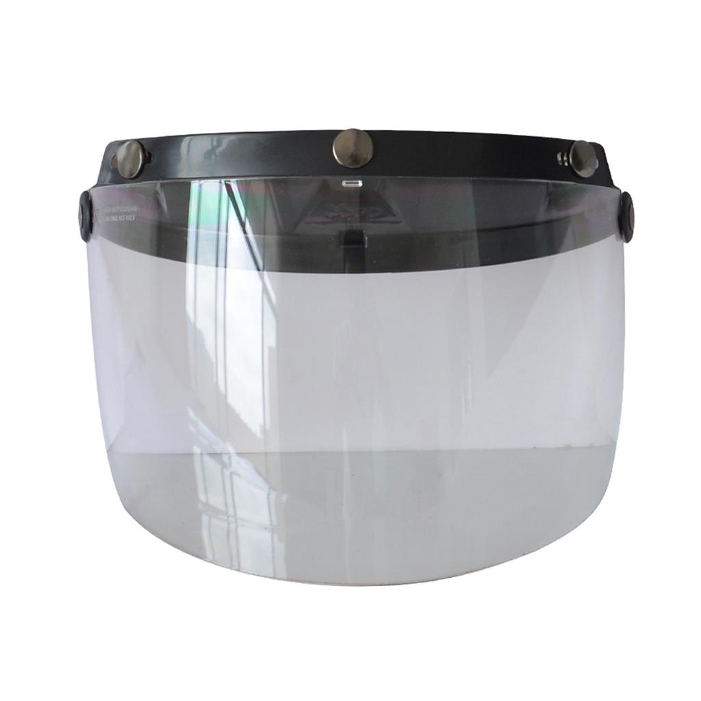 Motorcycle Anti-UV Anti-Scratch Helmets Lens Fashion Visor Wind Shield Lens Universal for Standard