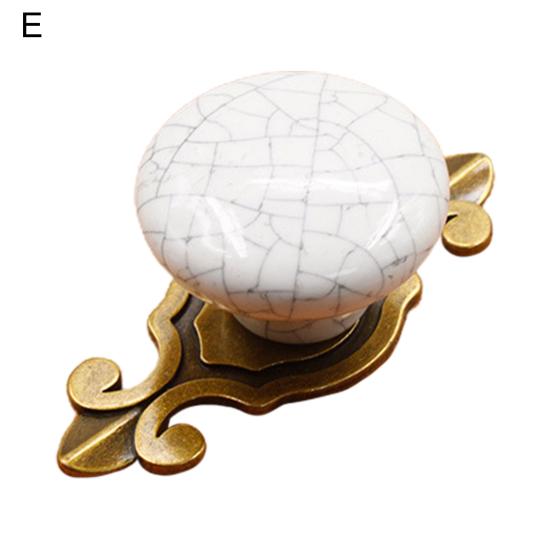 Ручка ящика, утолщение, удобная сенсорная круглая керамическая ручка для шкафа, дверная ручка, мебель