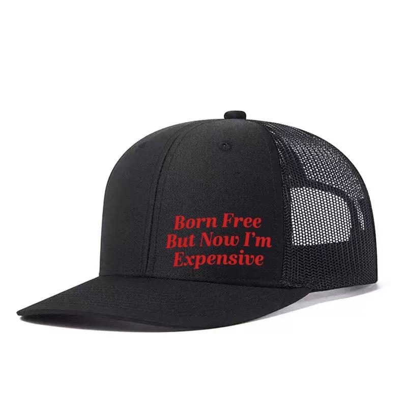 Born Free Дорогая Бейсболка с принтом, регулируемая, Snapback, Папина кепка, Дышащая, Сетчатая кепка-тракер, Для гольфа, рыбалки, на открытом воздухе, Кепка от солнца