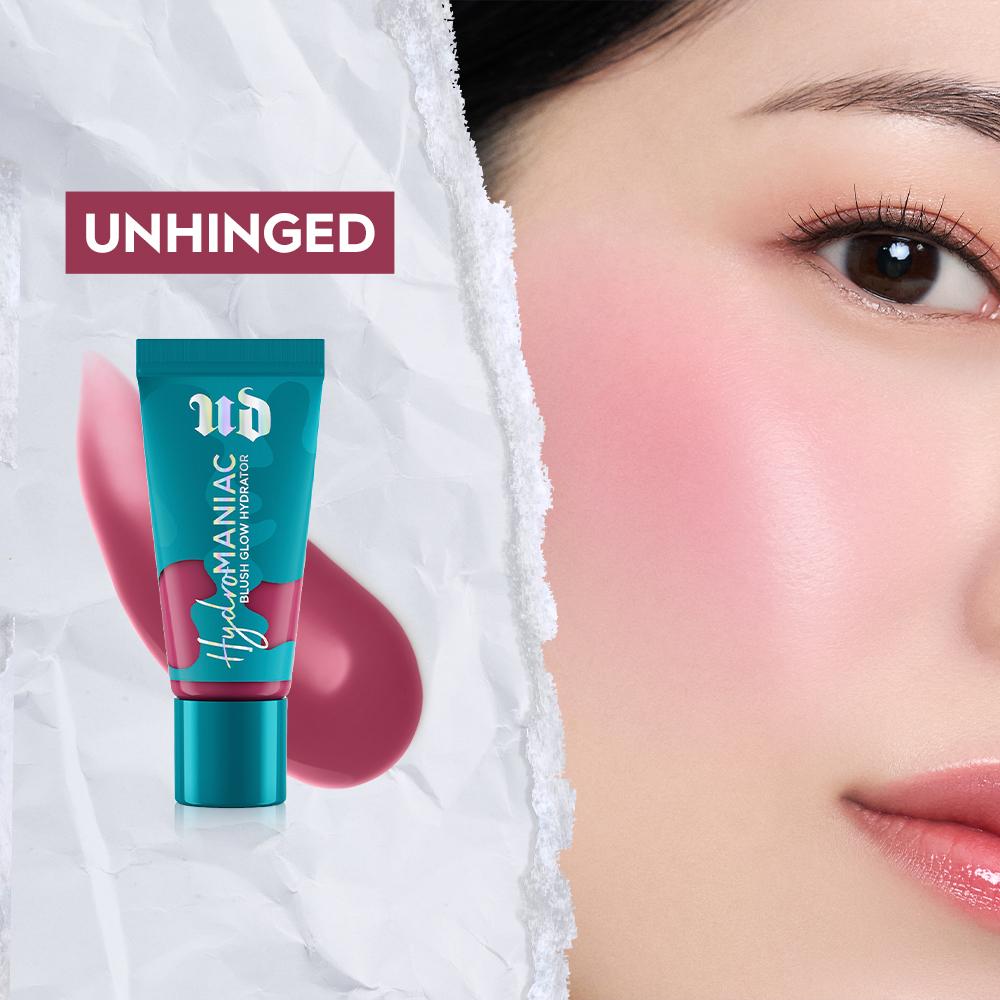 Choose 1 Urban Decay Hydromaniac Glow Blush (+ Mini Puff Included)