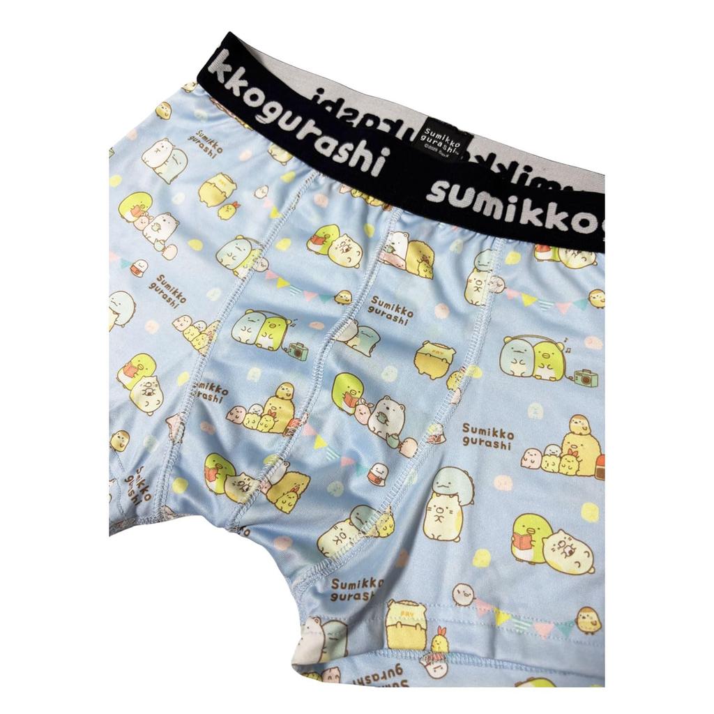Small Planet Sumikkogurashi Transfer Boxer Relaxed Size L Men's Underwear, Briefs, Style, San-X,