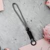 1 шт. цветной узел мобильный шнурок креативный короткий плетеный шнурок мобильный телефон чехол брелок может быть съемным анти-потеря