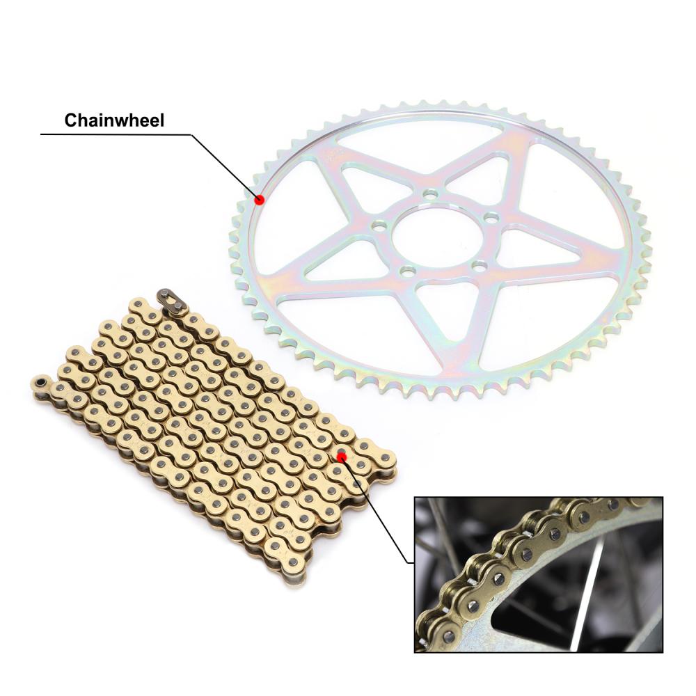Motorcycle Front 14T Rear 48T 58T 106L 112L Chain Sprocket For Sur-Ron Sur Ron Surron X S Light Bee Off-Road Electric Vehicle