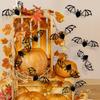 Halloween 3d  Three-dimensional Wall Sticker Window  Decorative Sticker 12pc