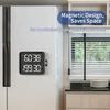 Цифровой таймер с USB-зарядкой, двойной LED-экран, обратный отсчет, магнитная задняя сторона, регулируемая громкость, для готовки, тренировок