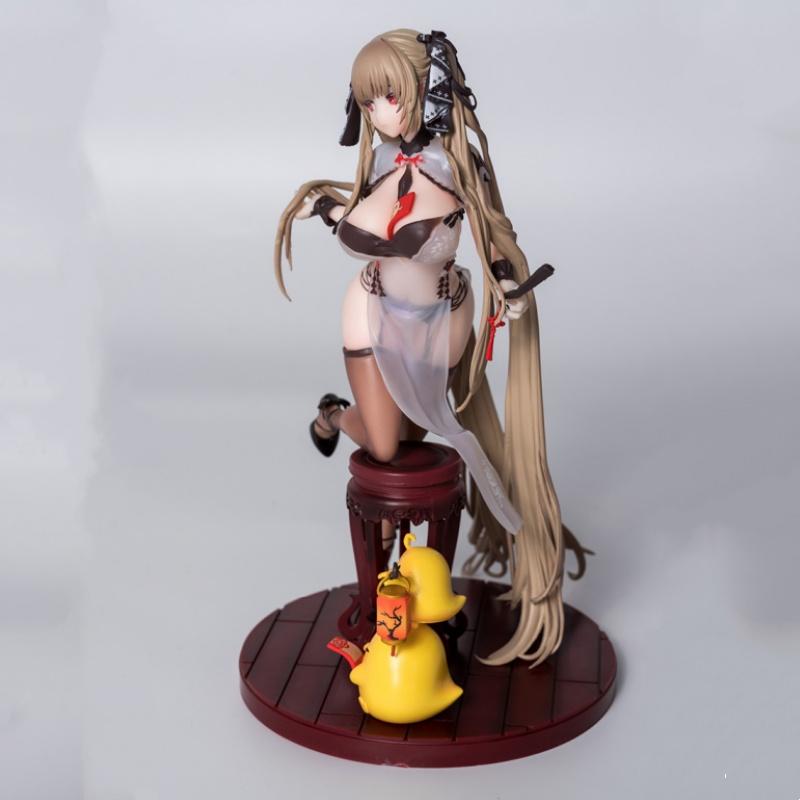 Azur Lane аниме Cheongsam Hms Грозная Красота ПВХ Фигурка Статуя Модель Украшения Игрушка Коллекция Кукла