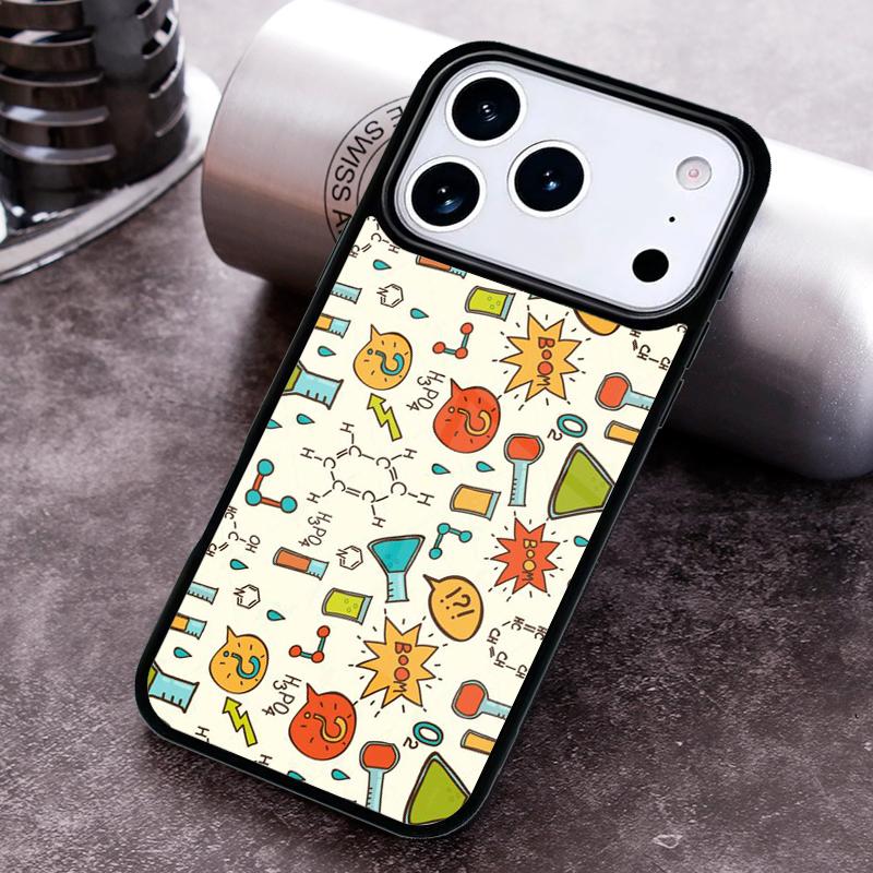 Science Biology Chemistry Phone Case For iPhone 17,16e,15,14,13,12,11,Mini,Pro,MAX soft Silicone Cover