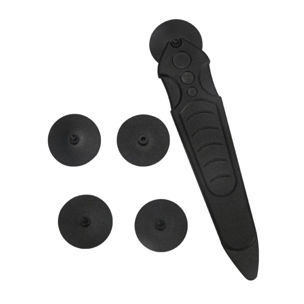 Portable Roller-type Mobile Phone Frame Remover Manual Highly Efficient Mobile Phone Disassembly Tools Black Cell Phone Pry Bar