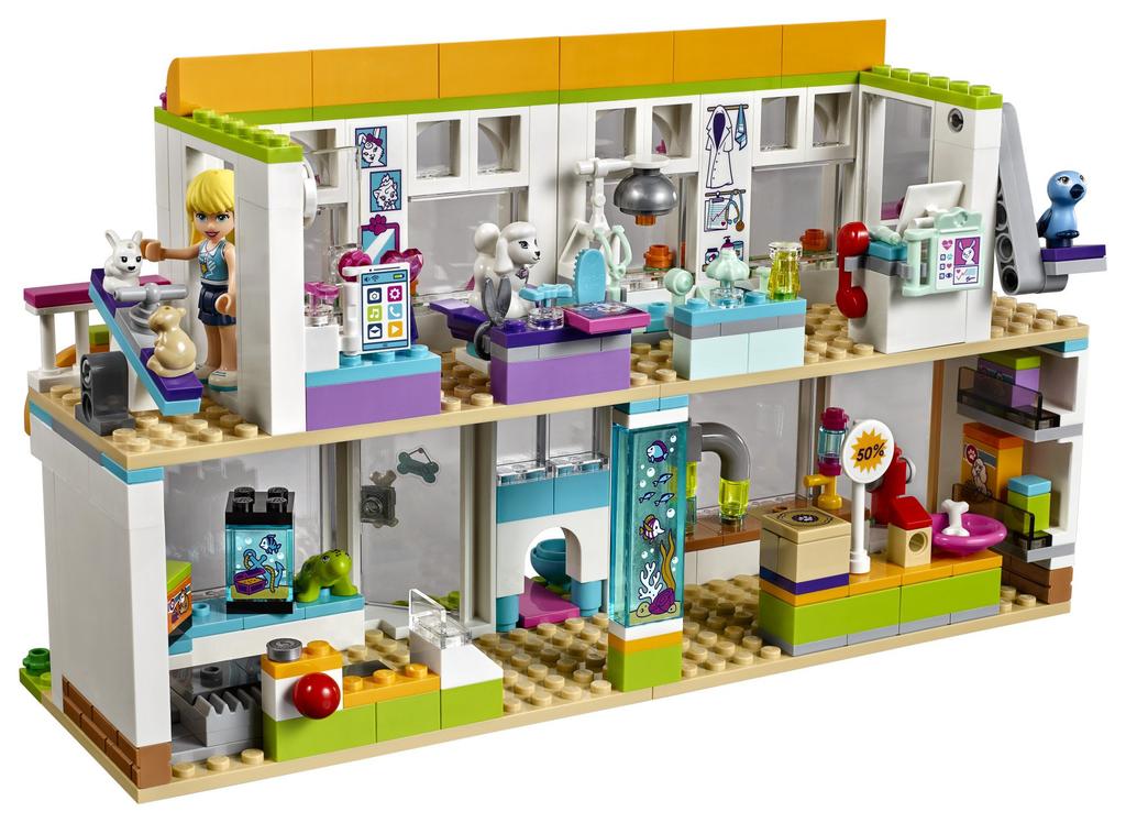 LEGO Friends Heartlake City Pet Center 41345 Building Kit (474 Pieces)