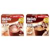 Set Purchase AGF Blendy Stick Cafe Au Lait Adult Bittersweet 24 Sticks + Cocoa 18