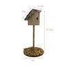 Wood Dollhouse Well Latrine Dolls Accessories Simulation Birdhouse Miniature Manger Figurine  Toy