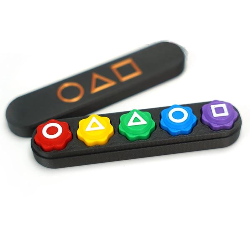 Набор для игры в гонги, корейская игра в гонги с кальмарами, камни гонги, корейские валеты, традиционная корейская игра в гонги