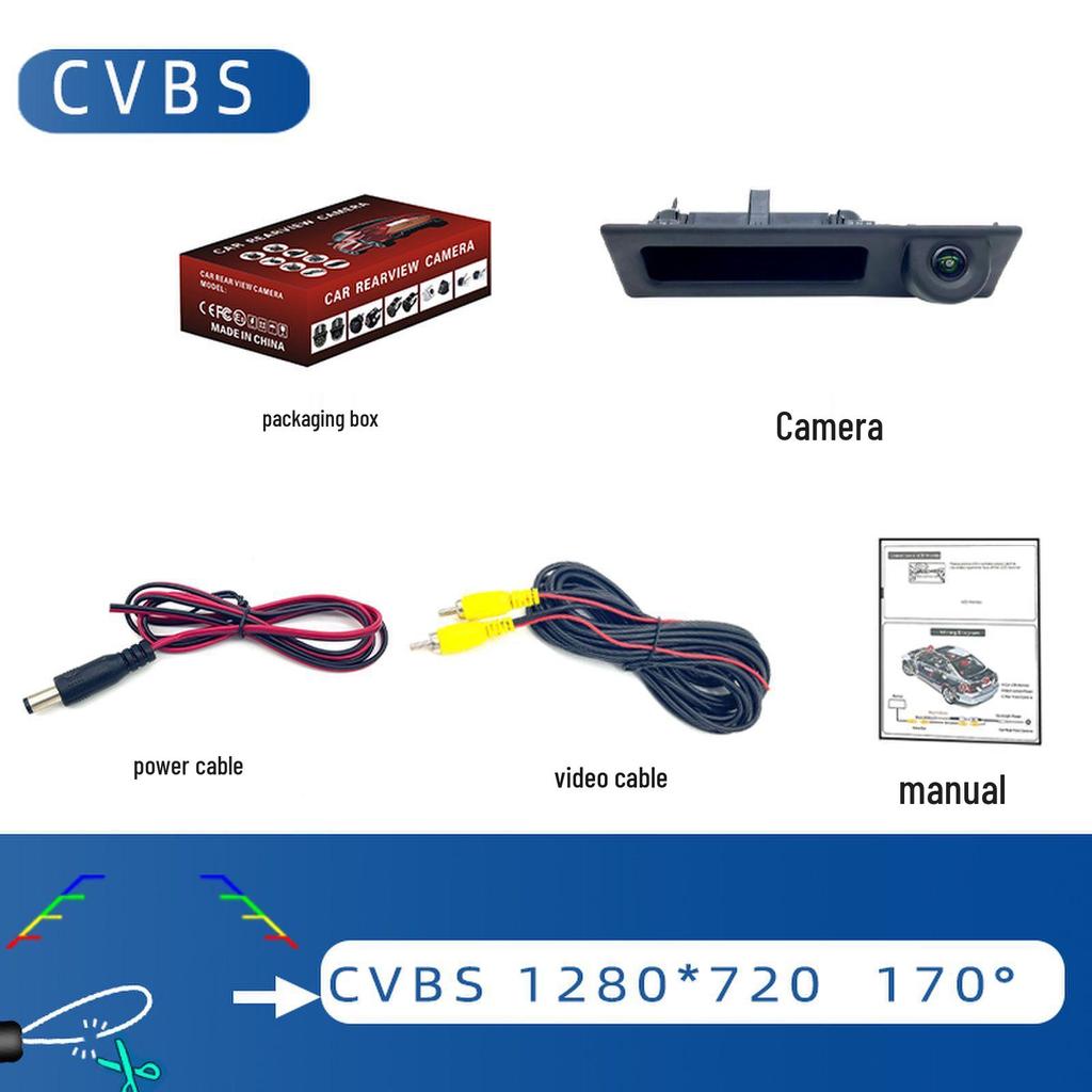 CVBS Baoma Handheld Starlight Night Vision Reversing Camera