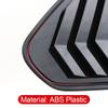 For Toyota RAV4 XA50 Hybrid 2019 2020 2021 2022 2023 2024 1Pair ABS Car Side Rear Window Louver Shutter Cover Trim Stickers