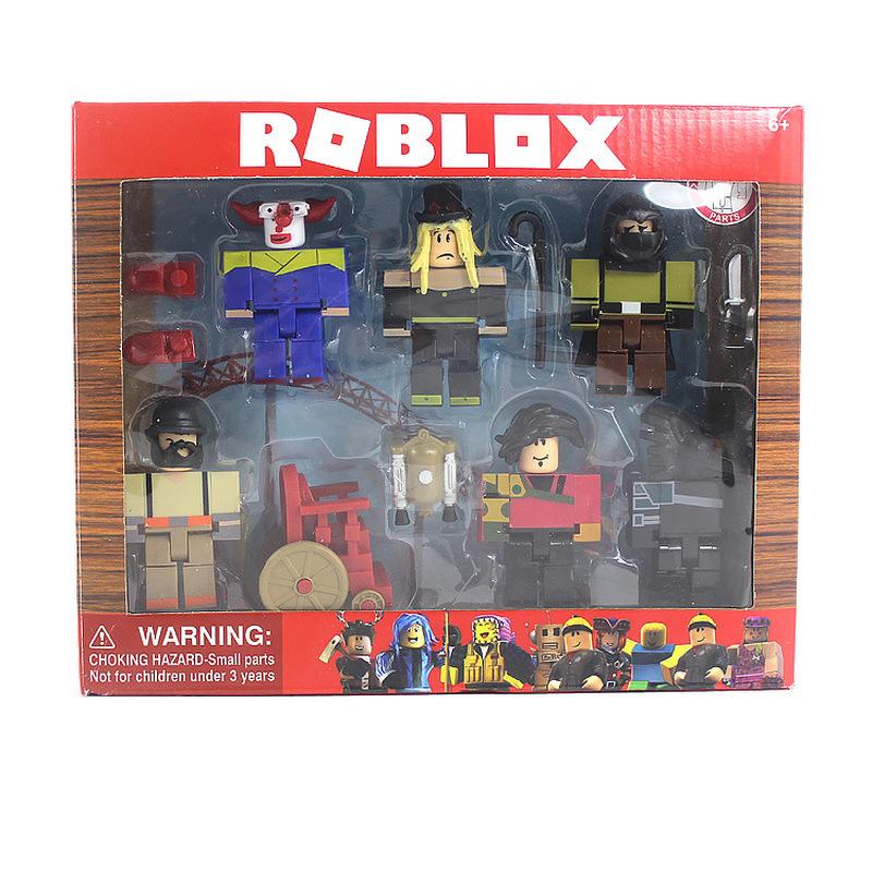 Roblox Action Figures 2.5 Inch Werewolf Night Themed 6 Pcs Collectible Virtual Dolls With Accessories Gift Box Set For Kids