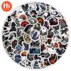 100 Cartoon Horror Crow Children's Graffiti Stickers Stationery Luggage Skateboard Meal Card Waterproof Stickers