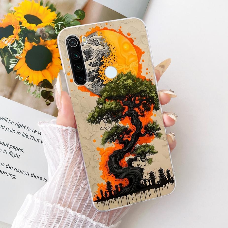 Для Xiaomi Redmi Note 8 Note8 T Чехол Новый Роскошный Расписной Чехол Мягкий Тонкий Чехол для Телефона Для Xiaomi Redmi Note 8 Pro Note8 2021 Fundas