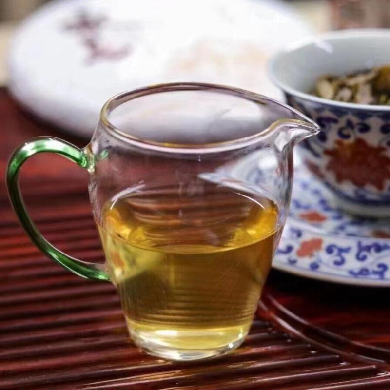 357г Юньнаньский сырой чайный пирог Биндао Весенний пуэр Сырой чай Пуэрный чайный торт