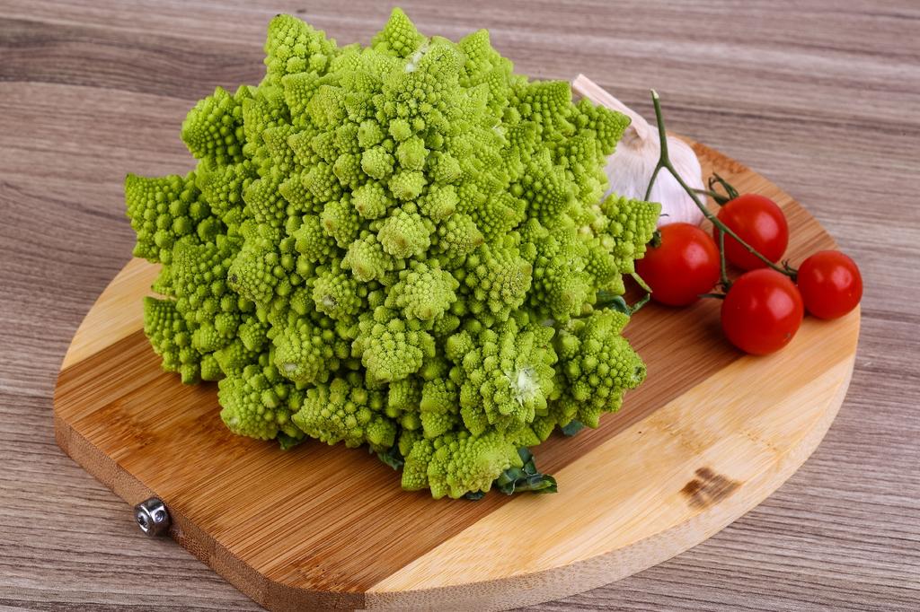 SAFLAX Garden in the Bag - Органический - Цветная капуста - Романеско - 50 семян - С субстратом в подходящем пакете - Brassica oleracea