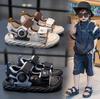 Boys' Beach Sandals, Summer Children's Sports Sandals, Open Toe Soft Sole, Medium and Large Children's Sandals