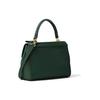 Michael Kors MK Ava Винтажный Логотип Сумка на плечо через тело с клапаном Кожаная Мини Сумка Женские сумки Темно-Зеленый 32F5GAVC1L-MOSS