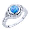 Silver Ring with Opal (1660324)