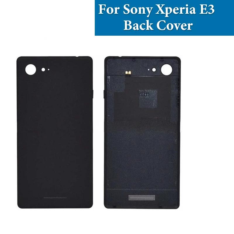 Задняя крышка для Sony Xperia E3 Задняя крышка аккумулятора Корпус Дверца Задняя панель для Sony D2203 D2206 D2243 D2202 Заменить