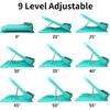 Наклонная доска, Растяжитель для икр и Доска для наклона стопы с массажным магнитом, 9 уровней Регулируемая доска для растяжки для пятки, подколенного сухожилия, ахиллова сухожилия, ноги