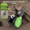 Camper Portable Stainless Steel Luya Scissors Fishing Line PE Line Serrated Blade MINI Fishing Scissors