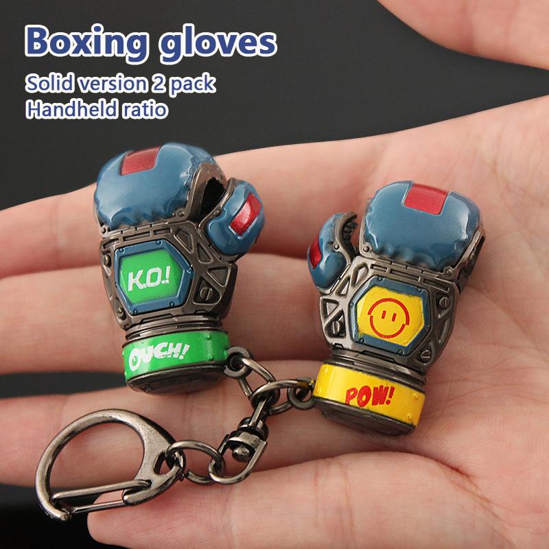 1Pc Legendary Heirloom Weapon Keychain Pathfinder Heirloom Mini Boxing Glove Keychain For Men