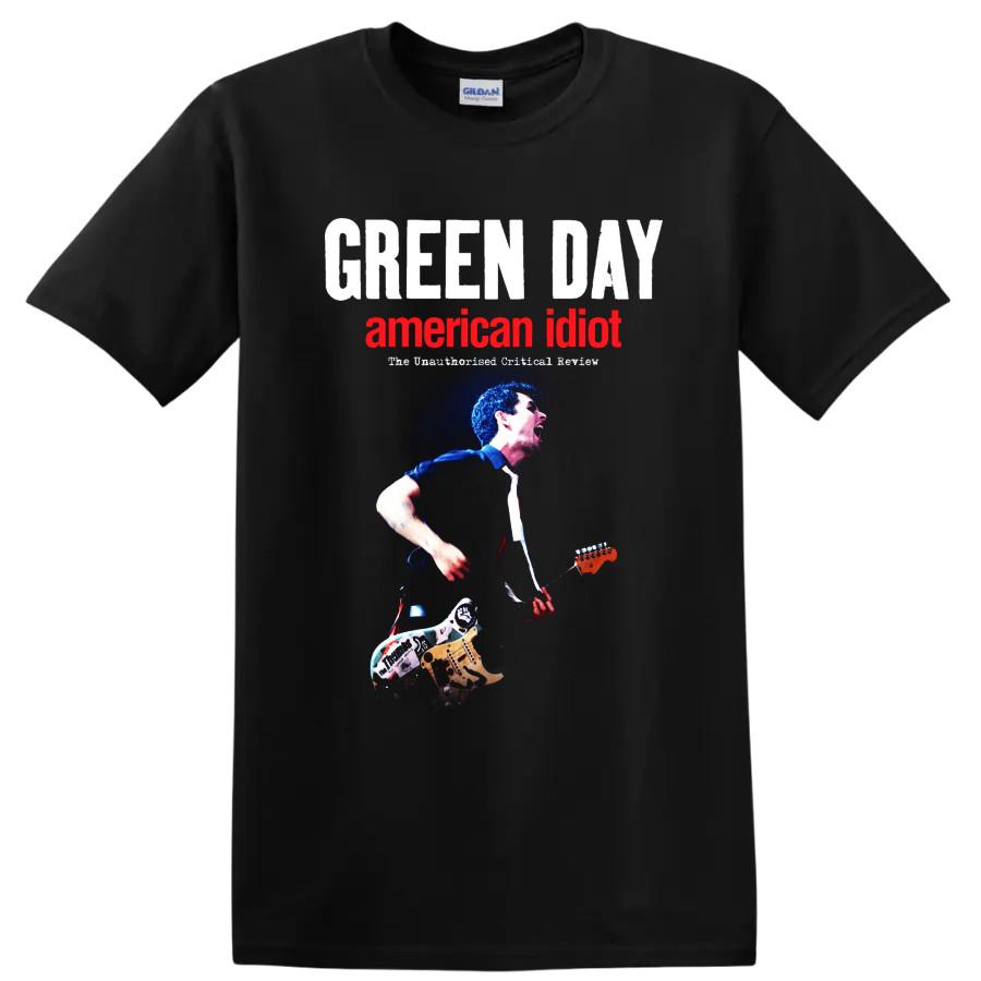 Green Day T Shirt American Idiot Live Performance Punk Rock Tee