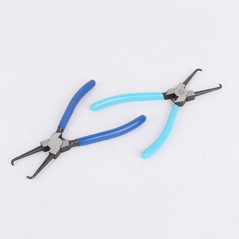 Anti-slip Joint Clamping Pliers 1Pcs Blue Portable Quick Filter Removal Oil Line Clamp for Outdoor Car Emergency Fix