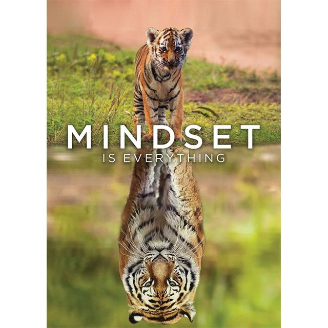 Animal Mindset Is Everything Inspirational Prints Poster Canvas Painting Modern Wall Art Pictures Living Room Bedroom Home Decor