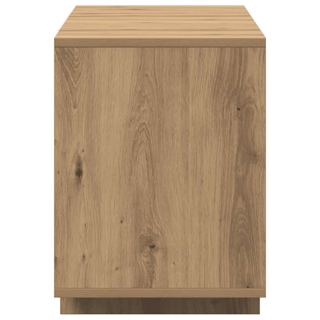 TV Cabinet Artisan Oak 130 x 35 x 50 cm Particleboard