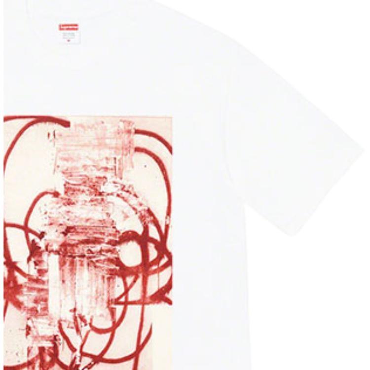Supreme Week 18 Christopher Wool/Supreme Tee Untitled T Shirt Unisex SUP-FW21-381