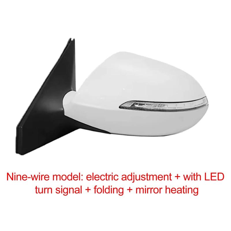 5/7/9-контактный узел левого/правого бокового зеркала заднего вида автомобиля с указателем поворота для Kia Sportage R 2011-2016