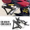 Для Honda CB650R CBR650R 2021-2025 Мотоцикл Держатель номерного знака Светодиодный свет Укороченный хвост Устранитель крыла CB 650 R CBR 650 R
