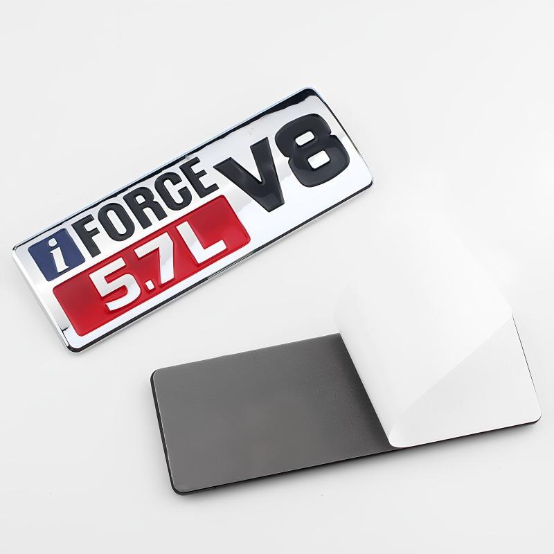 TUNDRA IFORCE 5.7L V8 sticker car logo TRD pickup truck logo