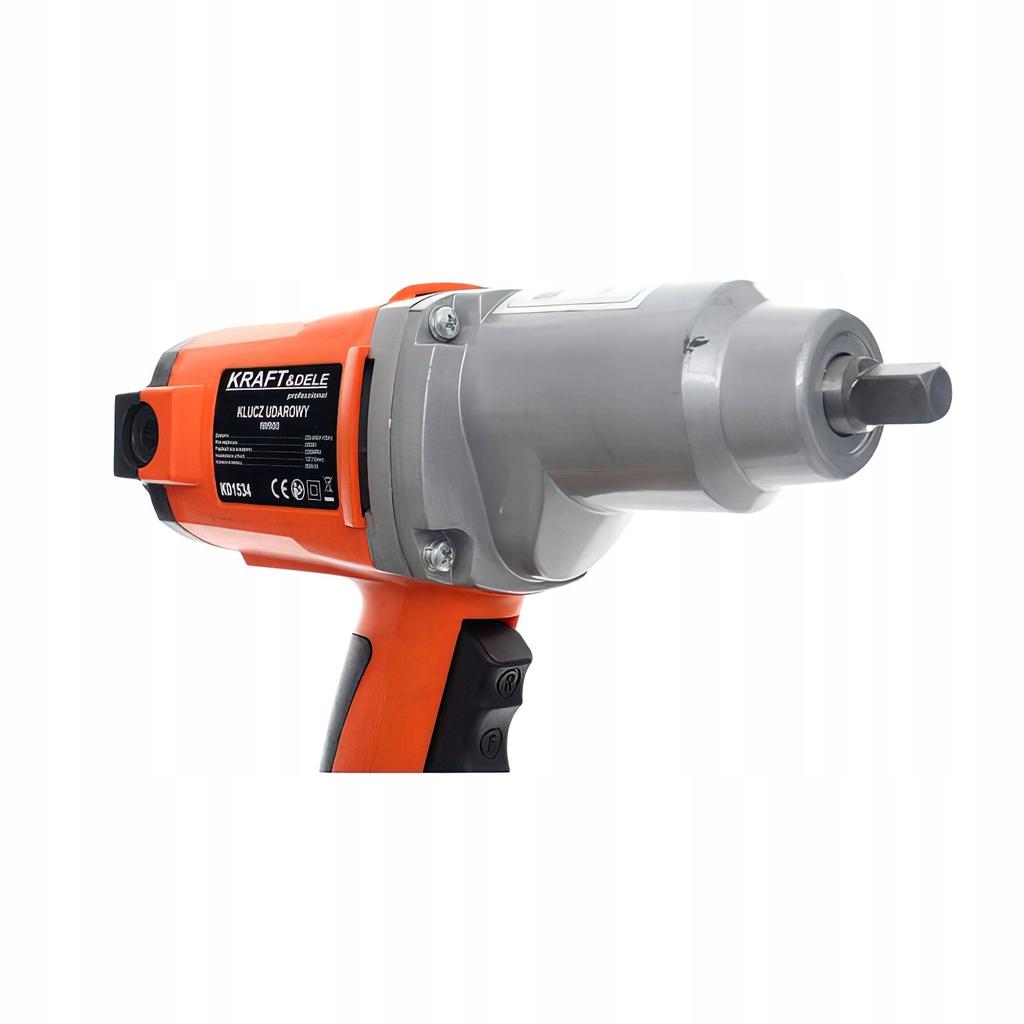 Impact Wrench 2000W 800Nm 1/2 '' 230V Sockets Case Kraft&Dele