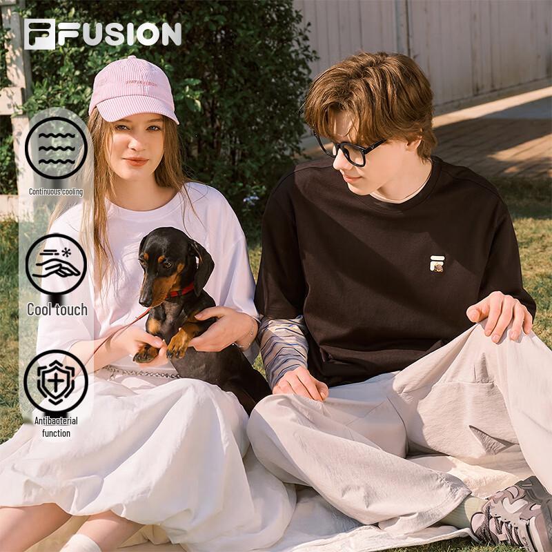 FILA FUSION Couple's Pet-Themed Cooling T-Shirt