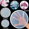 Resin Craft Round Coaster Casting Mold Silicone Jewelry Agate Making Mould