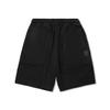 Li Ning X Jackie Chan Collaboration Kung Fu Series Sports Minimalist Solid Color Loose Casual Shorts Men Shorts Black AKSV533-2