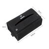 LLIT4 Car Tissue Box Suede Tissue Storage Bag For BMW X1 X2 X3 X4 X5 X6 X7 G30 G20 G26 Car Interior Accessories Kleenex Case keychain
