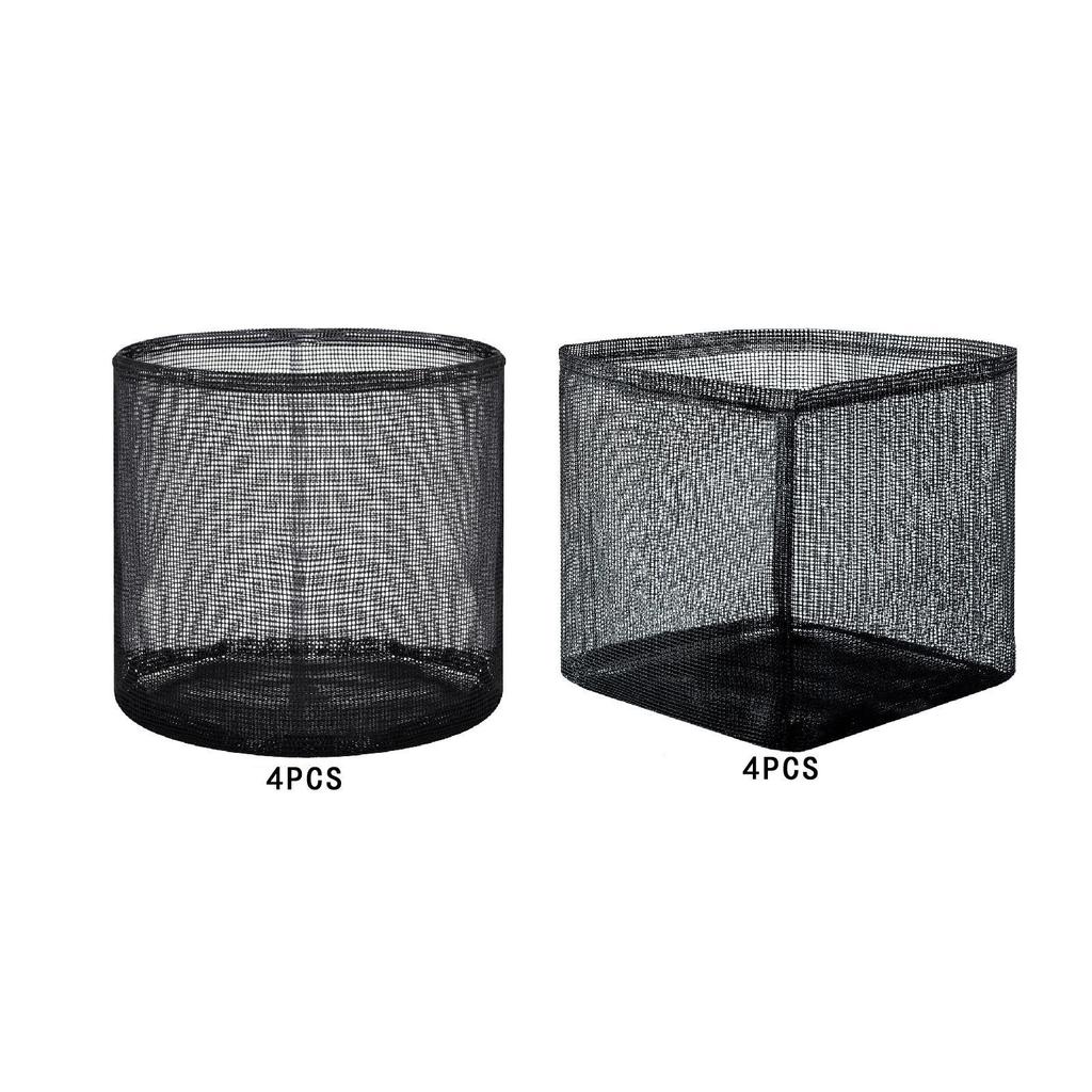 4pcs Planting Bags Aquatic Pond Potters Plant Pottes Mesh Reusable Mesh Bags of