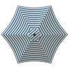 Garden Umbrella with Base 270 x 270 cm Polyester Rectangular