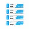 BETAFPV BT2.0 550mAh 1S 40C Lithium Polymer Battery for Cetus ProCetus X Racing Drones, Pack of 4