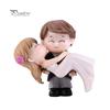 Home Kit Sweet Couple Bride Groom Model Miniature Landscape Wedding Decorative Ornament