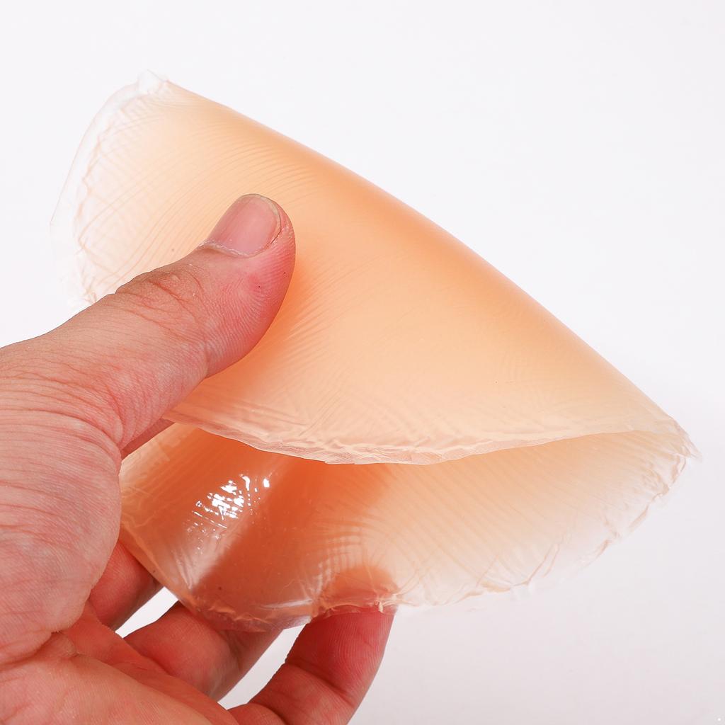 1 Pair Reusable Removable Padded Enhancing Lifter Contour Butt Hip No Trace Silicone Pads for Panties